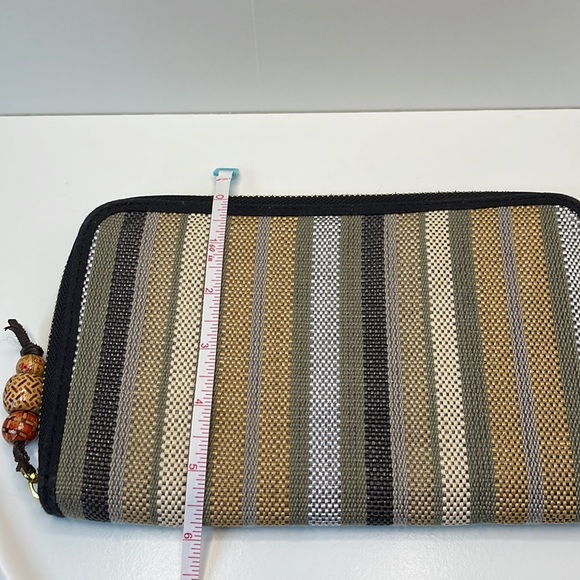 Striped Clutch 9” X 5.5” - Picture 7 of 8